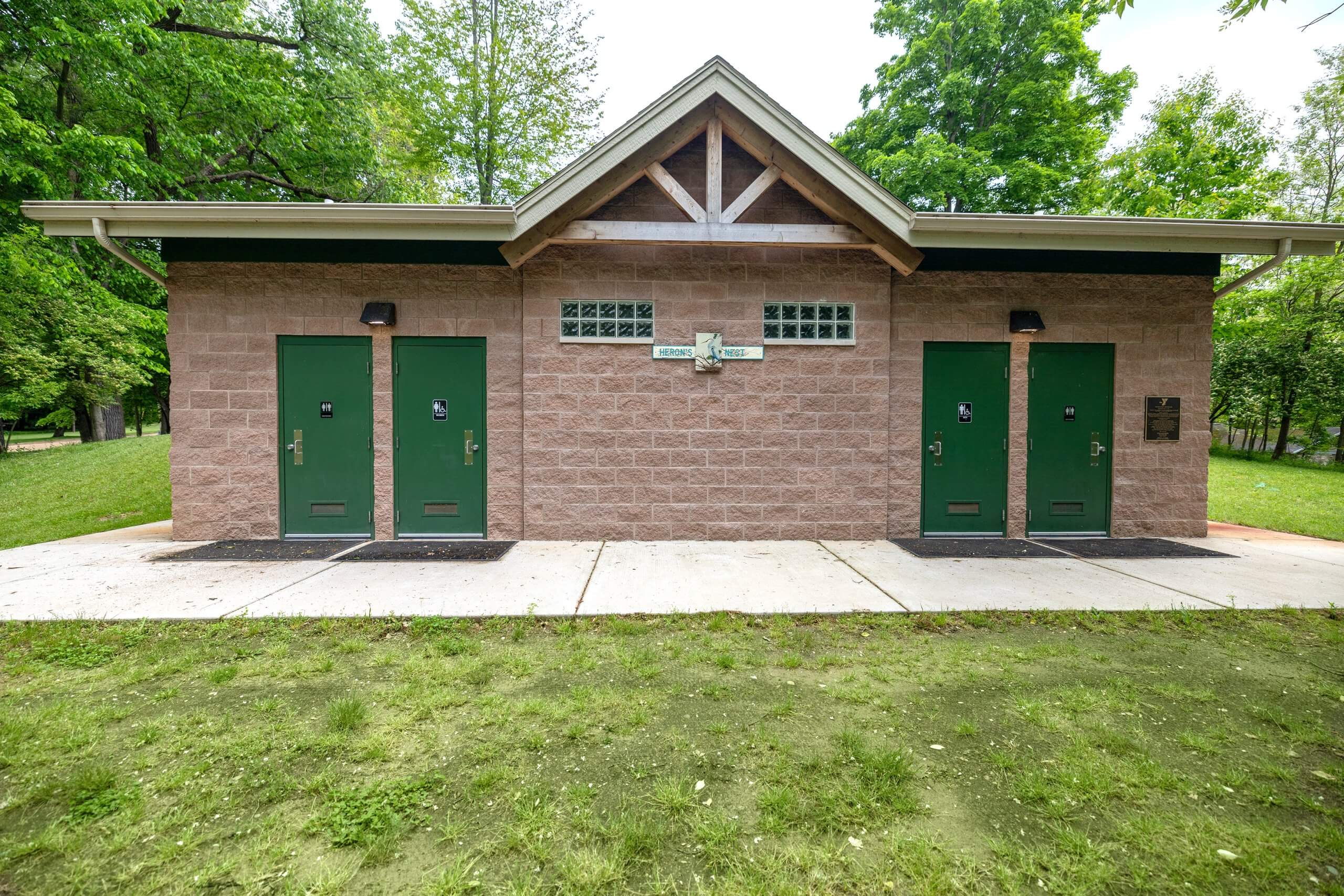 YMCA Camp Eberhart, Heron’s Nest Bath House