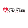 Chamber logo with white elk in heart